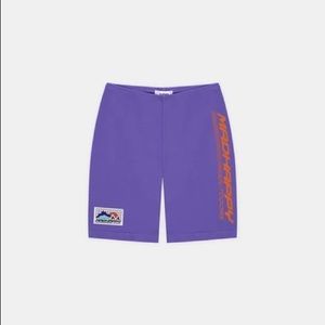 Never worn purple madhappy biker shorts